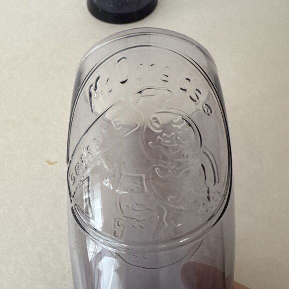 Pair of Vintage Reproductions McDonalds Purple 1955 Speedee Collectors Glasses - Picture 4 of 11